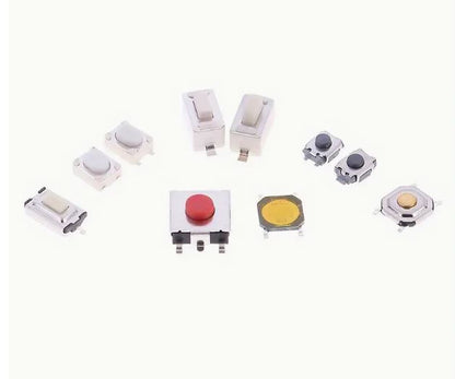 250pcs 10 Types Tactile Push Button Switch Kit