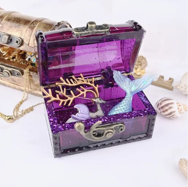 Treasure Chest Resin Mold Set