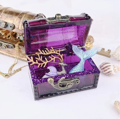 Silicon Mould Treasure Chest Resin Mold Set