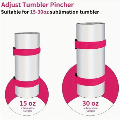 2 Packs Perfect Tumbler Clamp Tool, Sublimation Tumbler Pinch Tool