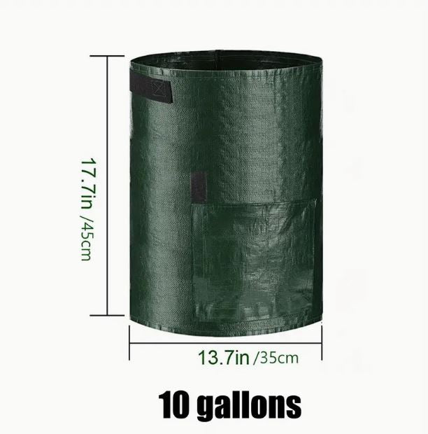 Premium Vegetable Growth Bag - Durable 10 Gallon Cloth Tank