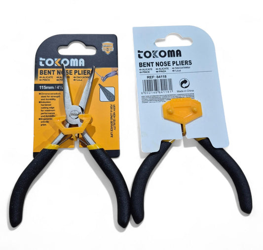 Tokoma 115mm Bent Nose Pliers