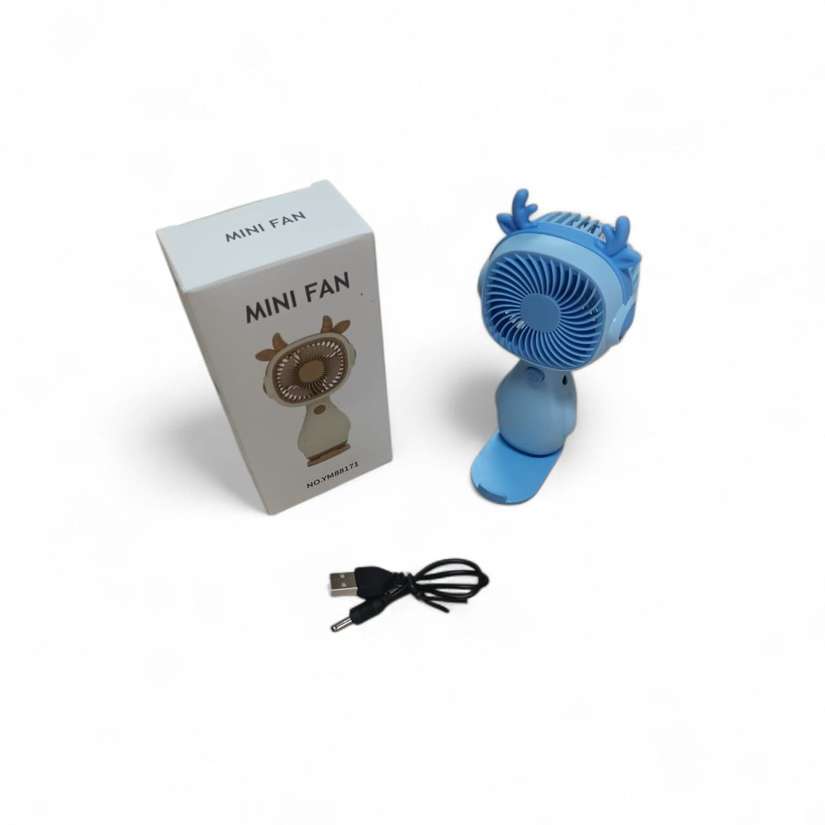 1pc Mini Portable Desktop/Handheld Fan - Assorted Colors and Designs ...