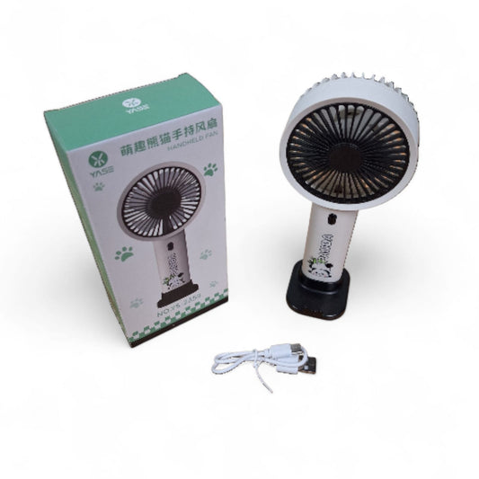 1pc PANDA 3-Speed Mini Handheld/Desktop Fan