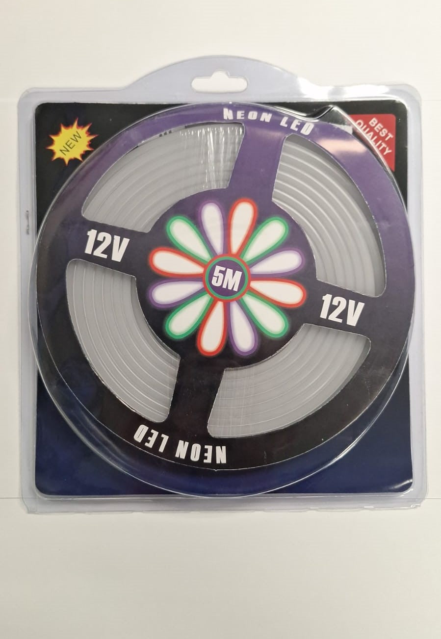 LED Neon Flex 12V 5m - Cool White
