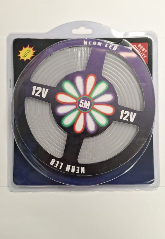 LED Neon Flex 12V 5m - Cool White