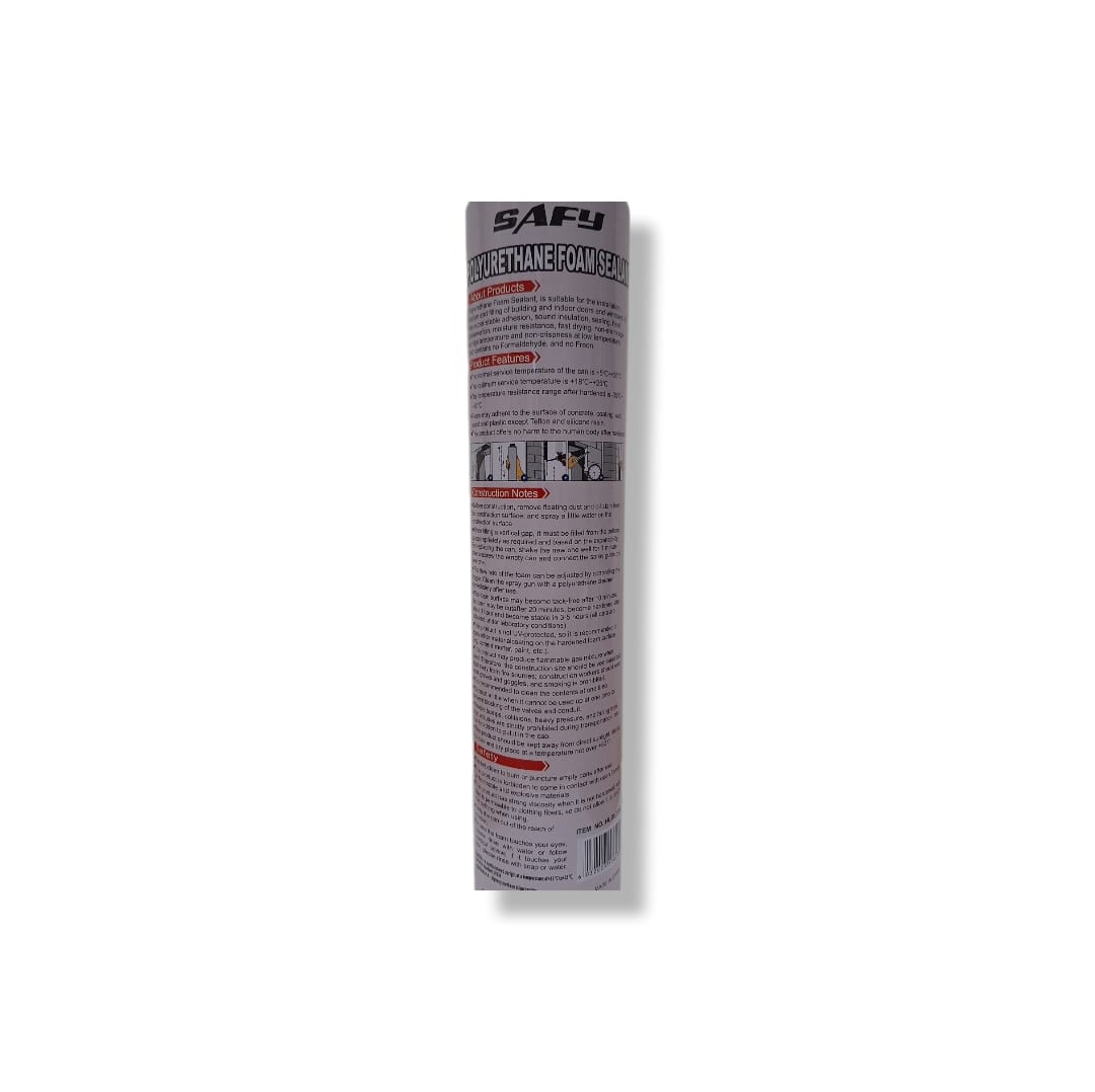 Safy Polyurethane Foam Sealant - 750ml