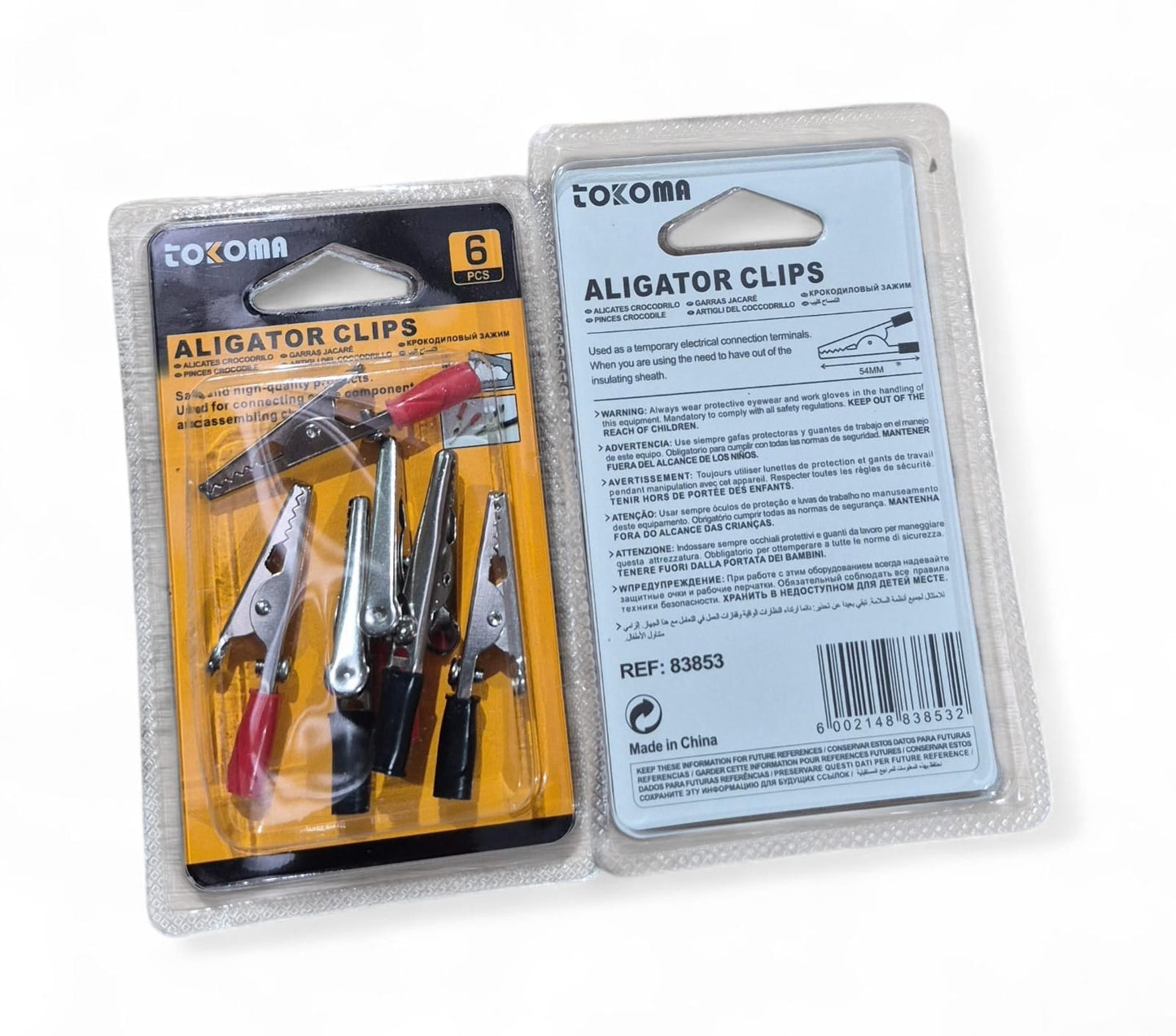 Tokoma 6pcs High Quality Alligator Clips