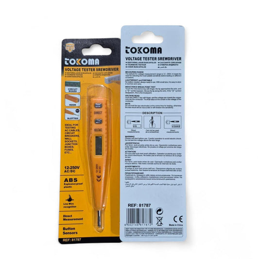 Tokoma High Quality Voltage Tester Screwdriver