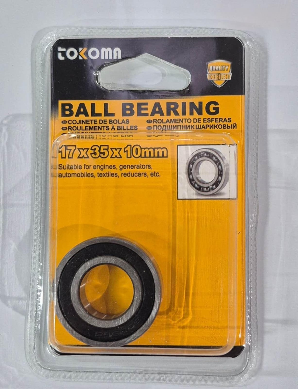 Tokoma Heavy Duty Ball Bearing