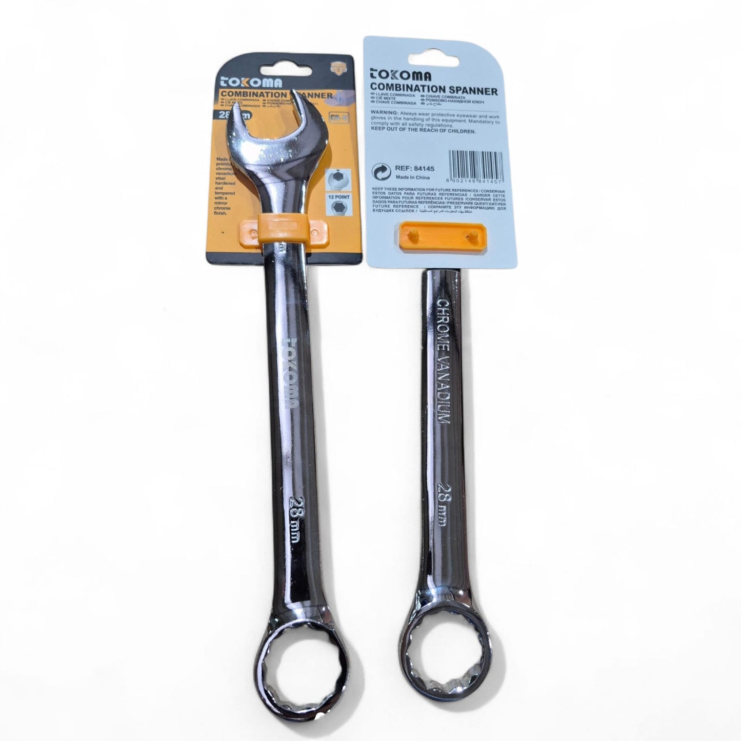 1pc Tokoma High Quality Chrome-Vanadium Combination Spanners | Tokoma