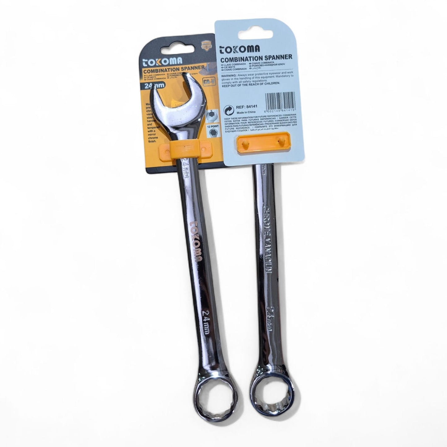 1pc Tokoma High Quality Chrome-Vanadium Combination Spanners | Tokoma