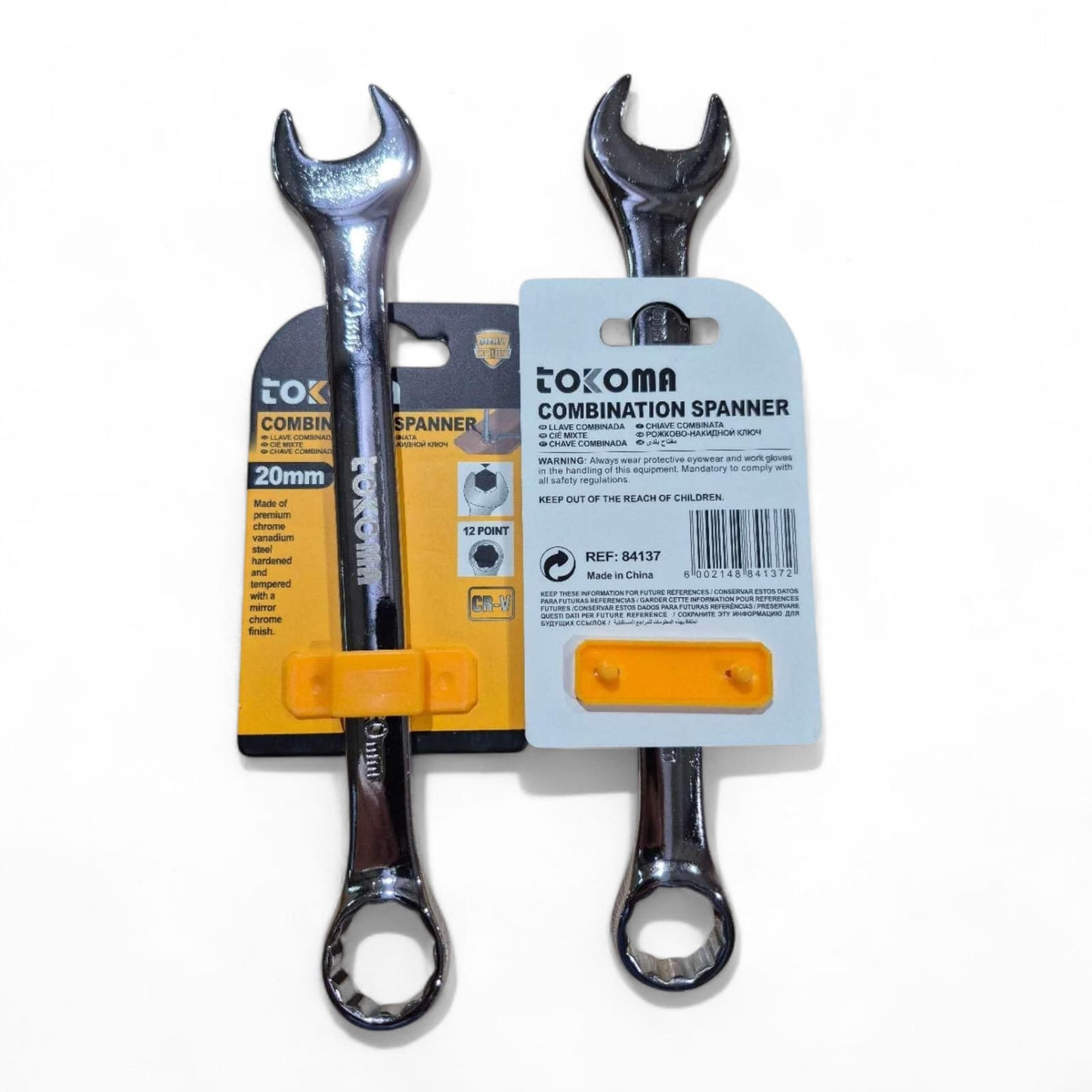 1pc Tokoma High Quality Chrome-Vanadium Combination Spanners | Tokoma