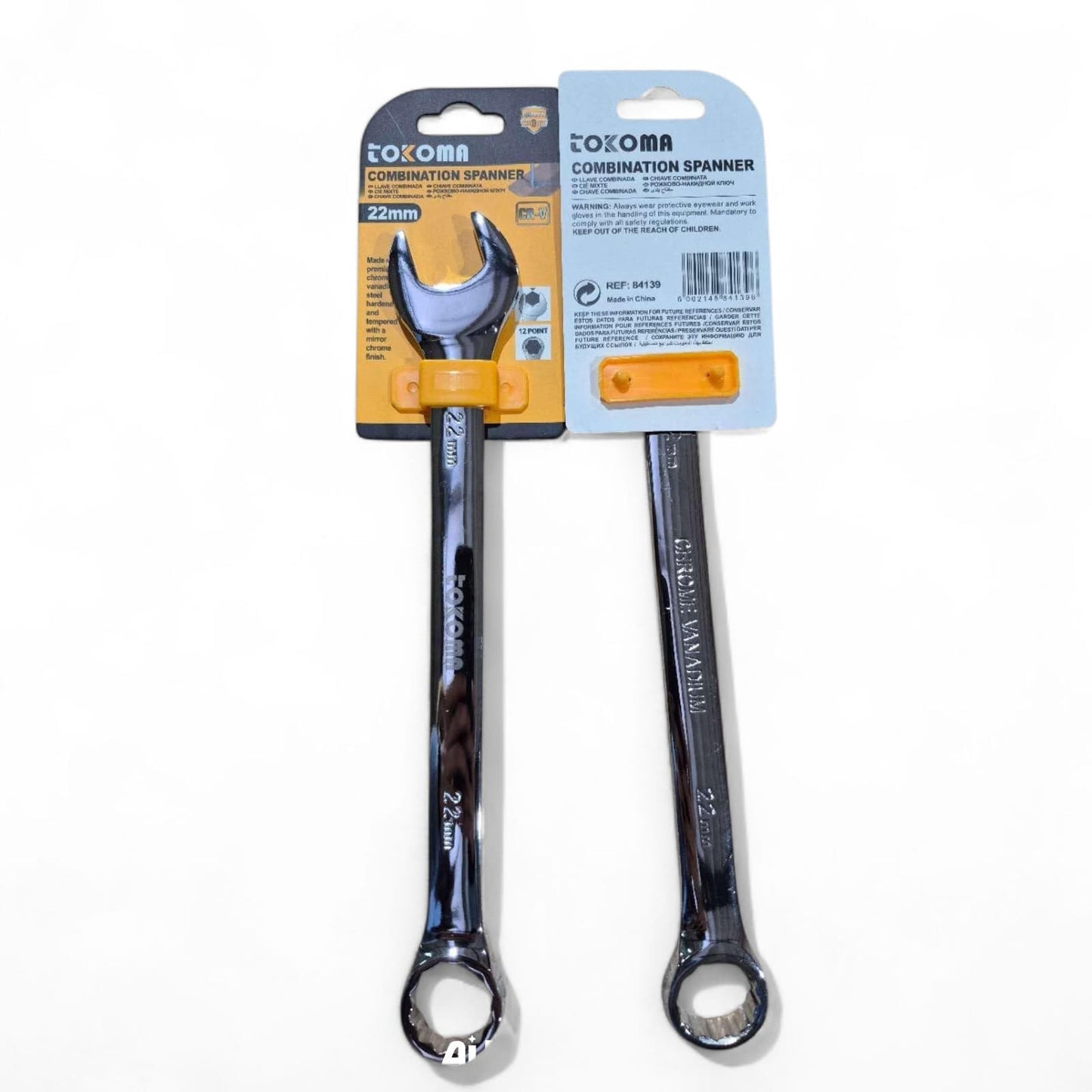 1pc Tokoma High Quality Chrome-Vanadium Combination Spanners | Tokoma