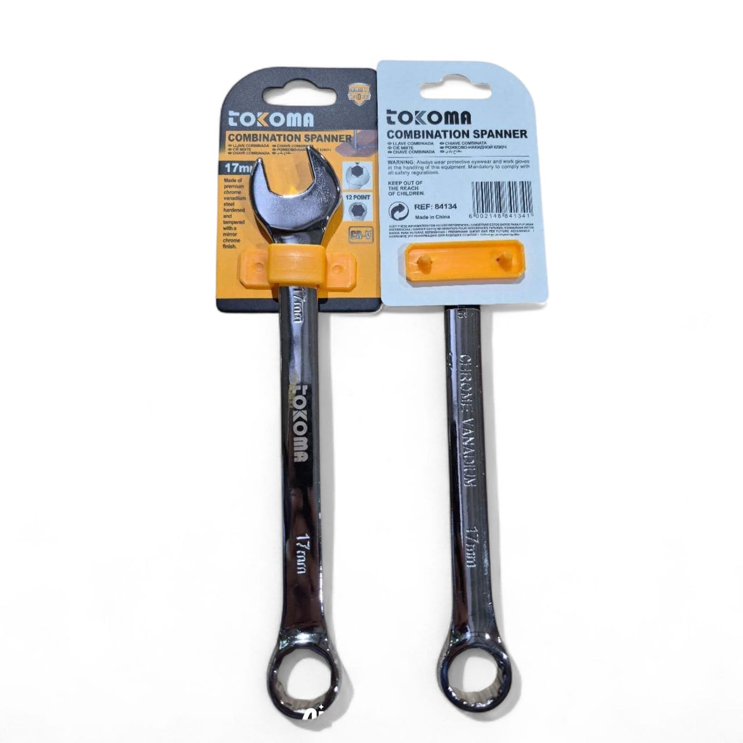 1pc Tokoma High Quality Chrome-Vanadium Combination Spanners | Tokoma