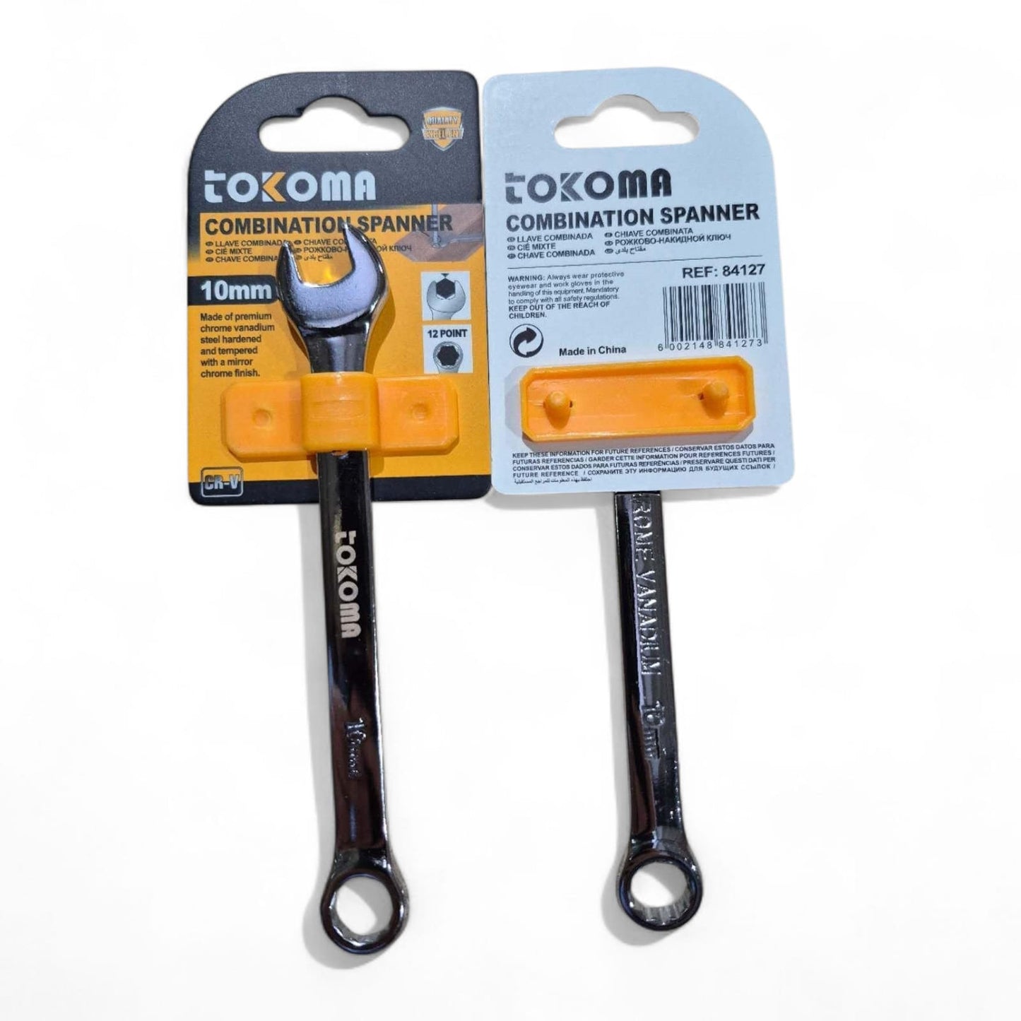 1pc Tokoma High Quality Chrome-Vanadium Combination Spanners | Tokoma