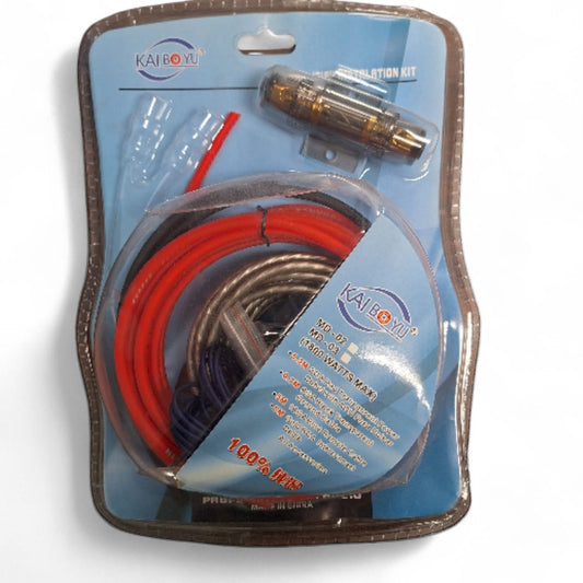 Wiring Amplifier Installation Kit - 1800 Watts Max