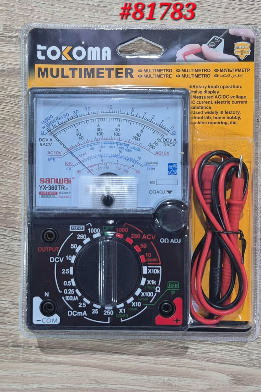 High Quality Tokoma Multimeter - Little Tokyo SA