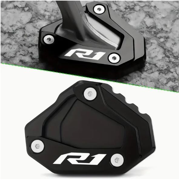 Yamaha YZF-R1 YZFR1 YZF R1 YZF R1M 2015-2023 Motorcycle Kickstand Foot Side Stand Extension Pad