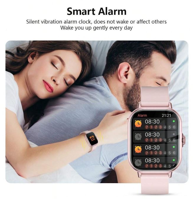 Z15 - Touch Screen Smart Watch With 4.0 Bluetooth Connectivity - Pink