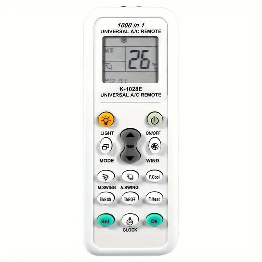 Universal A/C Remote Control - Compatible With Multiple Brands And Models