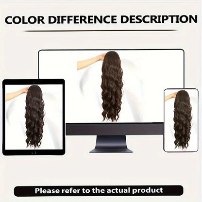 66cm Seamless Synthetic Wavy Ponytail