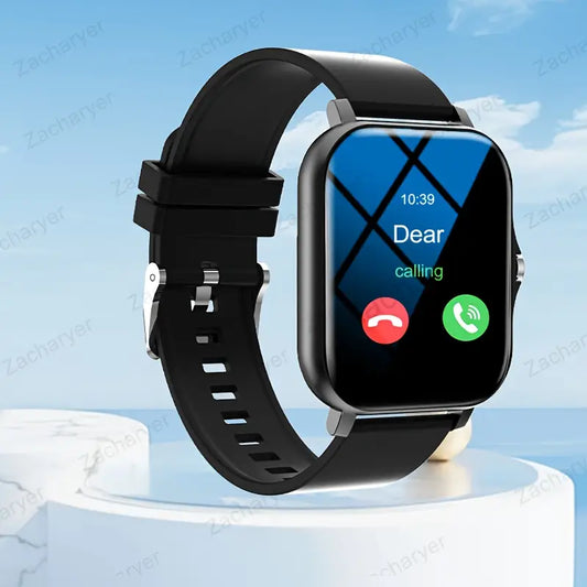 Stylish Multi-Function Smart Watch - Touch Screen Fitness Tracker for Men and Women