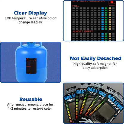 1pc Magnetic Gas Tank Level Indicator
