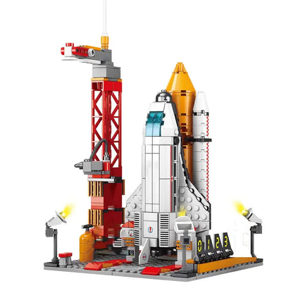 Space Shuttle Rocket Model Toys, Building Block Toys, Children's Diy Building Toys