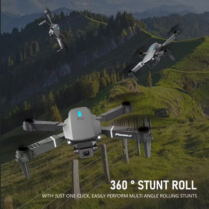 FACEGLE E88 Nova Optical Flow Drone - 360° Spinning, Foldable Wings