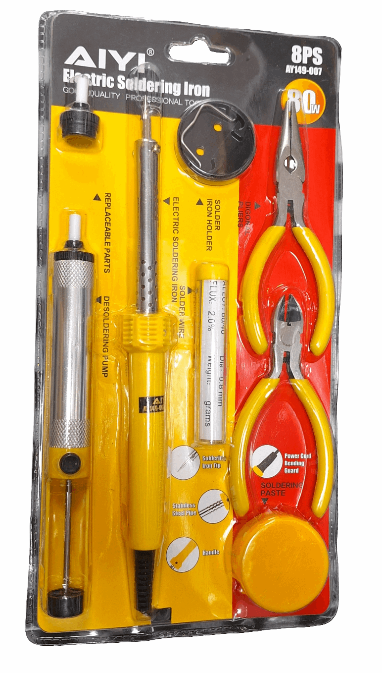 Aiyi 8pc 80 Watt Electrical Soldering Iron