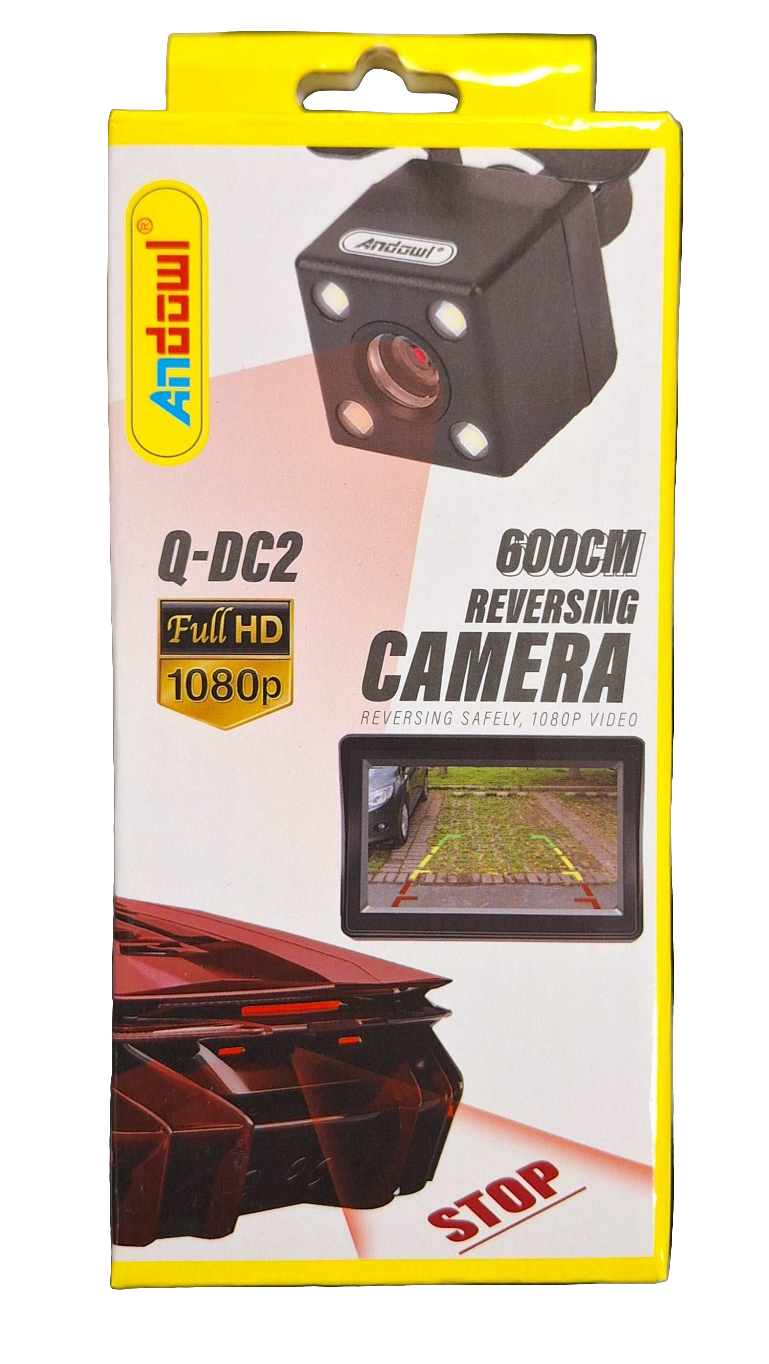 Andowl 1080P High Definition 600cm Reverse Camera