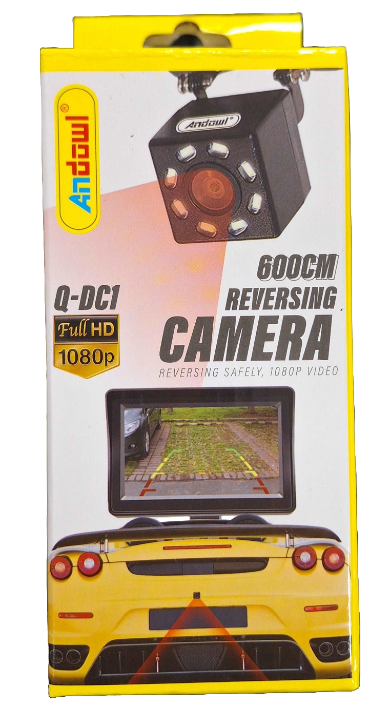 Andowl 1080P High Definition 600cm Reverse Camera