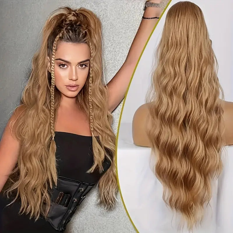 66cm Seamless Synthetic Wavy Ponytail - Little Tokyo SA