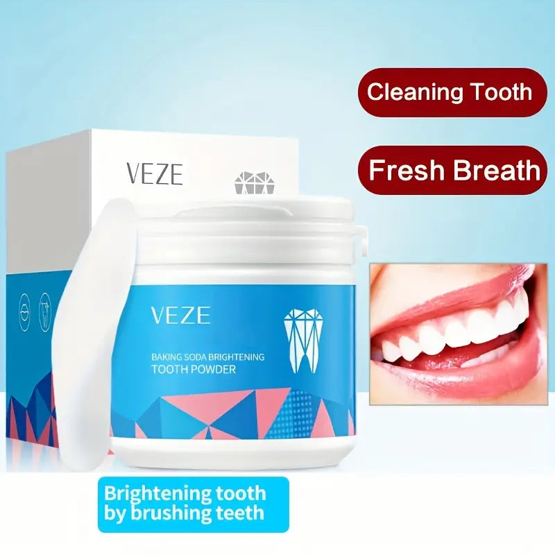 50g Natural Whitening Baking Soda Teeth Powder - Little Tokyo SA