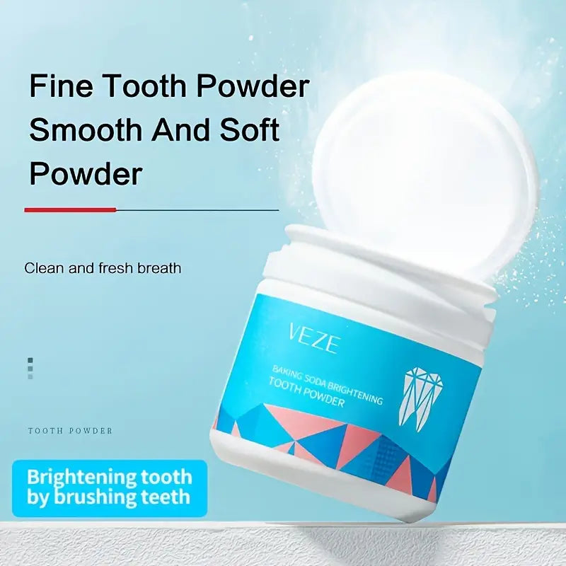 50g Natural Whitening Baking Soda Teeth Powder - Little Tokyo SA