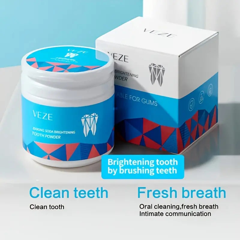 50g Natural Whitening Baking Soda Teeth Powder - Little Tokyo SA