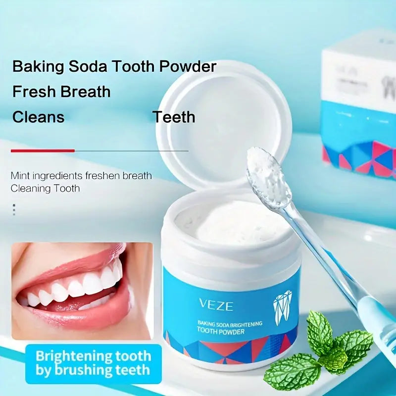 50g Natural Whitening Baking Soda Teeth Powder - Little Tokyo SA