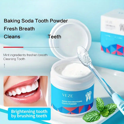 50g Natural Whitening Baking Soda Teeth Powder - Little Tokyo SA
