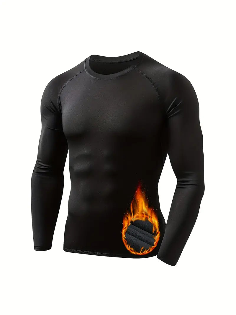 Men's Thermal Compression T-Shirt Plus - Little Tokyo SA