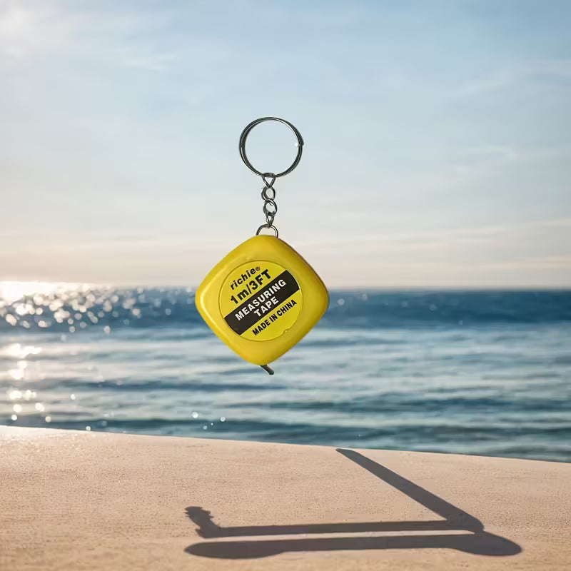 1pc 100cm Mini Steel Tape Measure