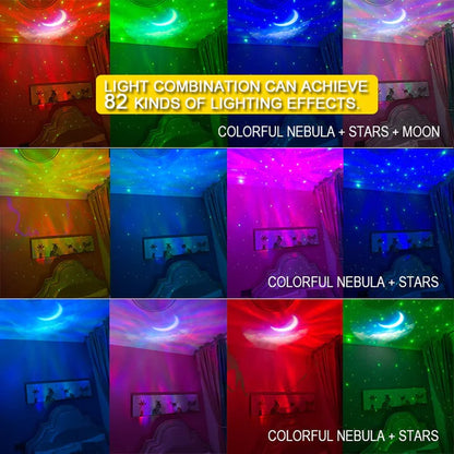 Astronaut projection Night Light with Bluetooth Speaker