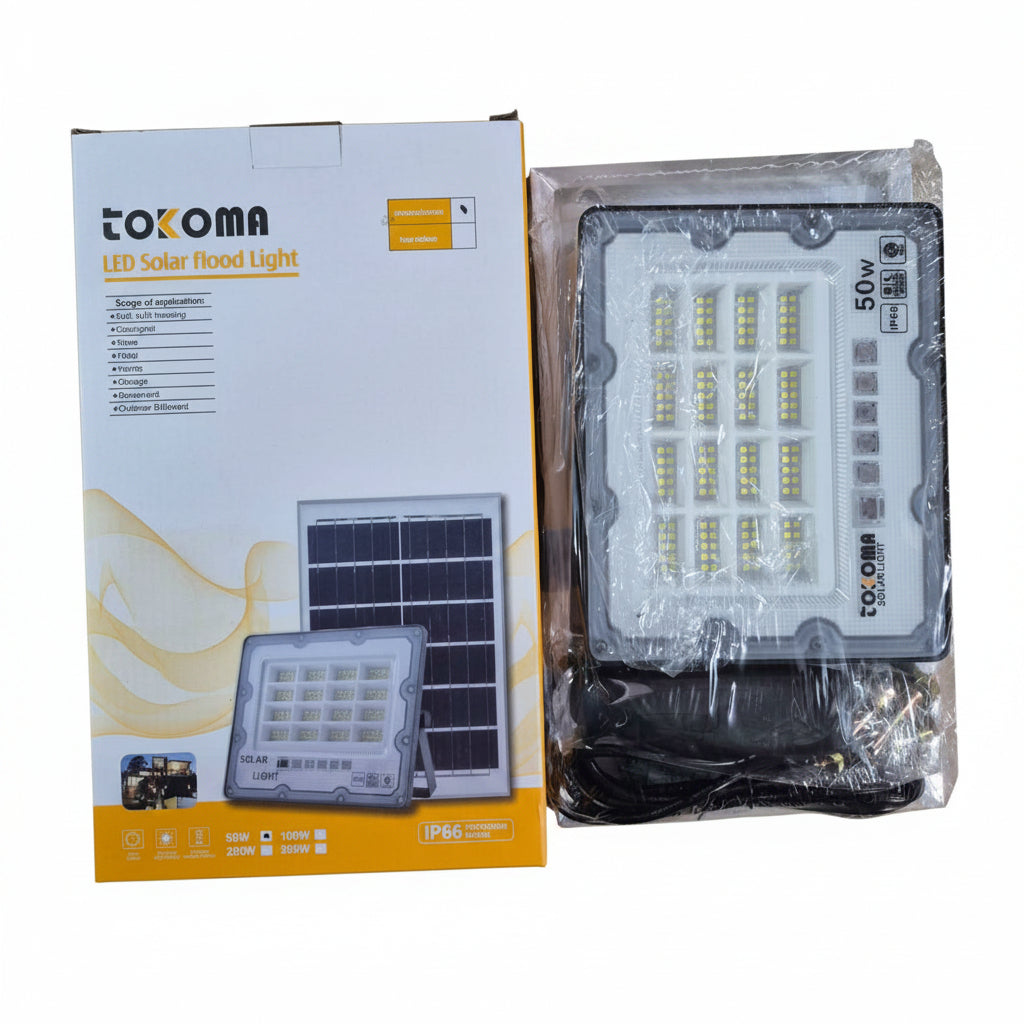 Tokoma LED Solar Flood Light
