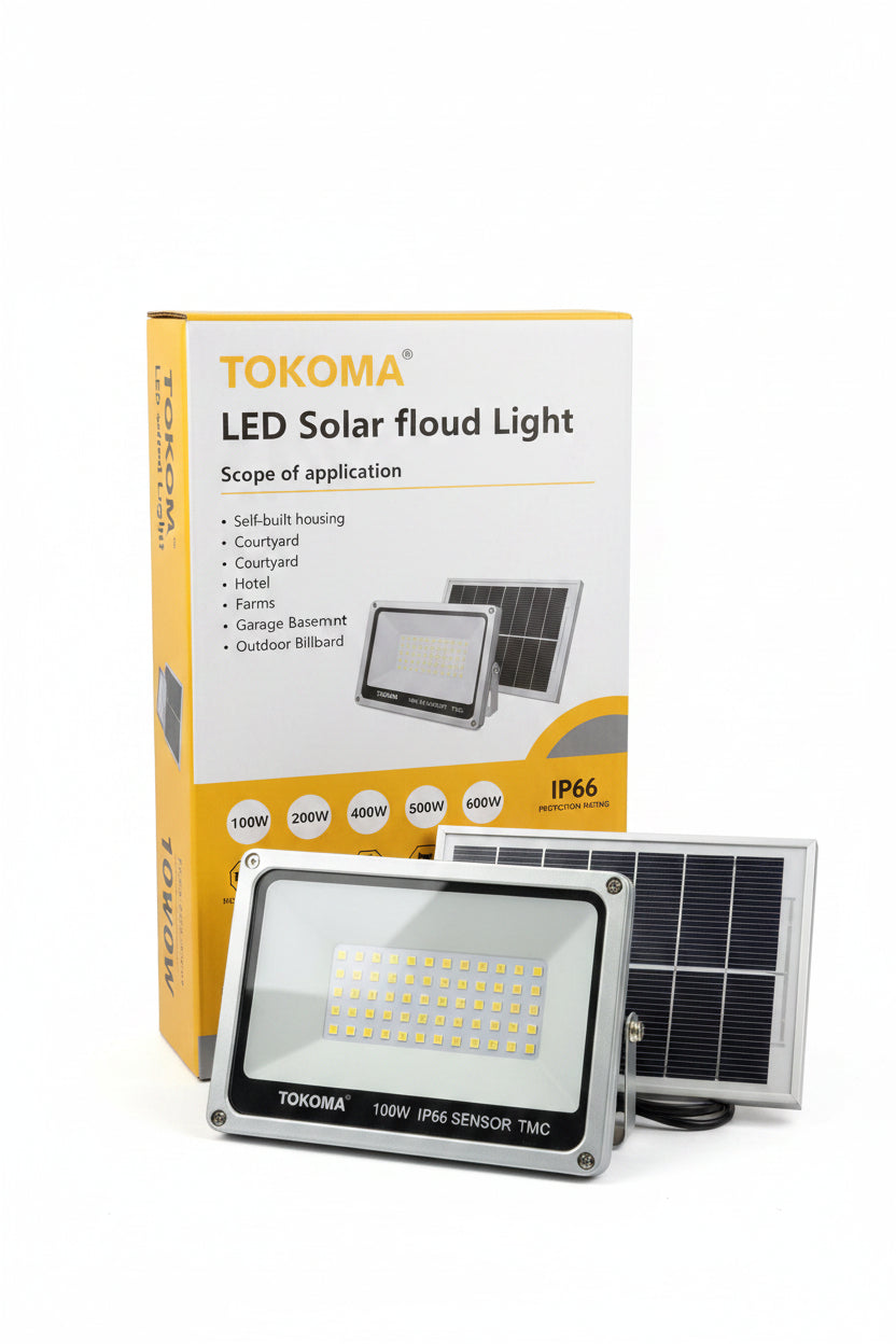 Tokoma LED Solar Flood Light
