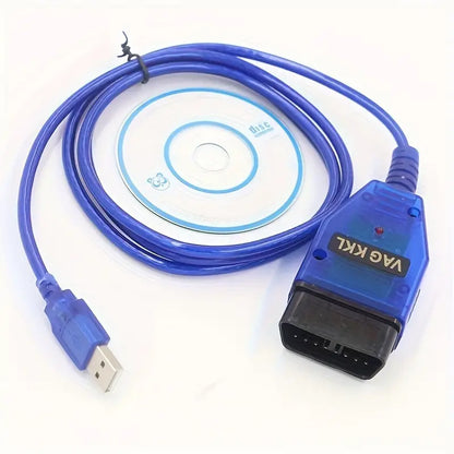 VAG KKL OBD2 USB Diagnostic Cable for Volkswagen and Audi