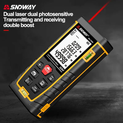 Digital Laser Distance Meter, Sndway Trena Laser Tape Range Finder