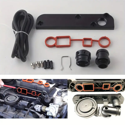 PCV Adapter Kit with Boost Cap for Audi VW 2.0 TFSI EA113 Engines