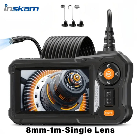 1Meter INSKAM High-definition 1Meter Digital Endoscope Industrial Endoscope 8mm Inspection Camera