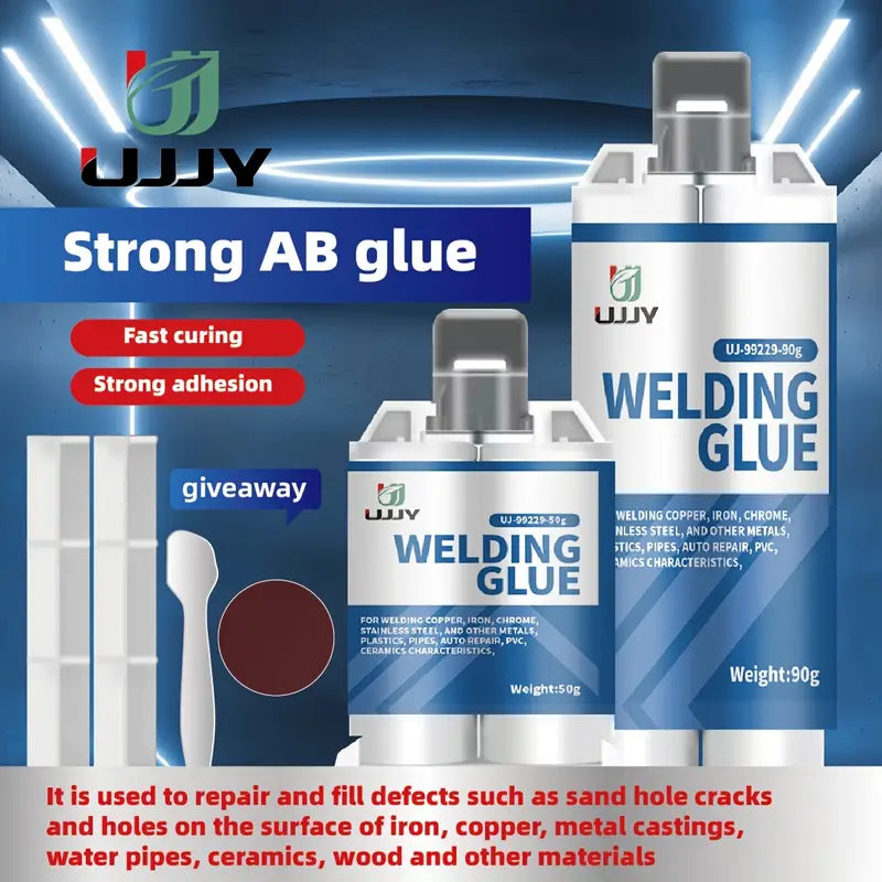 Universal Powerful AB glue for metal and glass plastic bonding