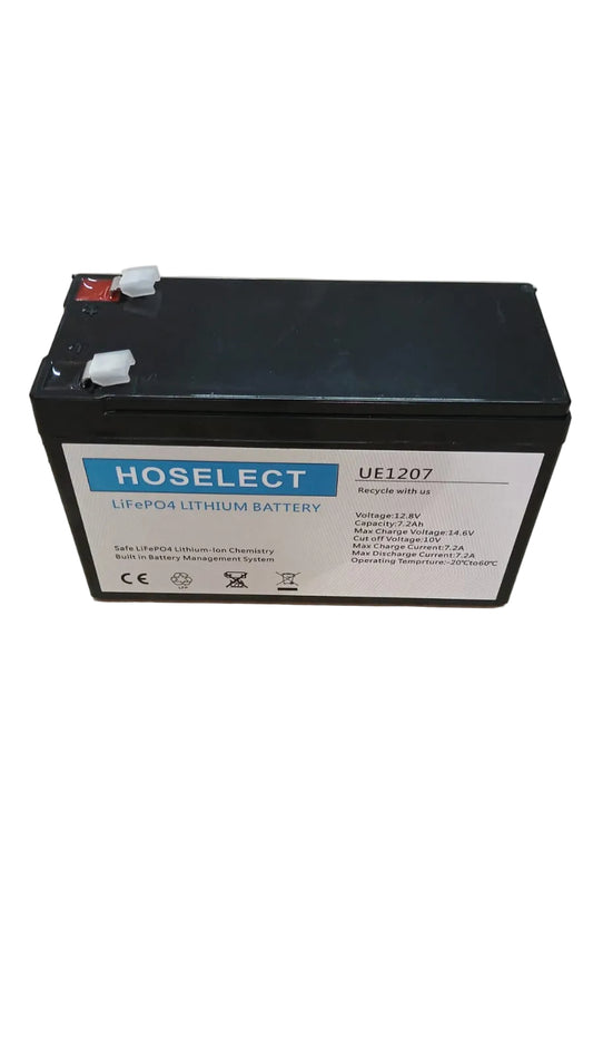 Hoselect 12.8v 7ah Lithium Battery
